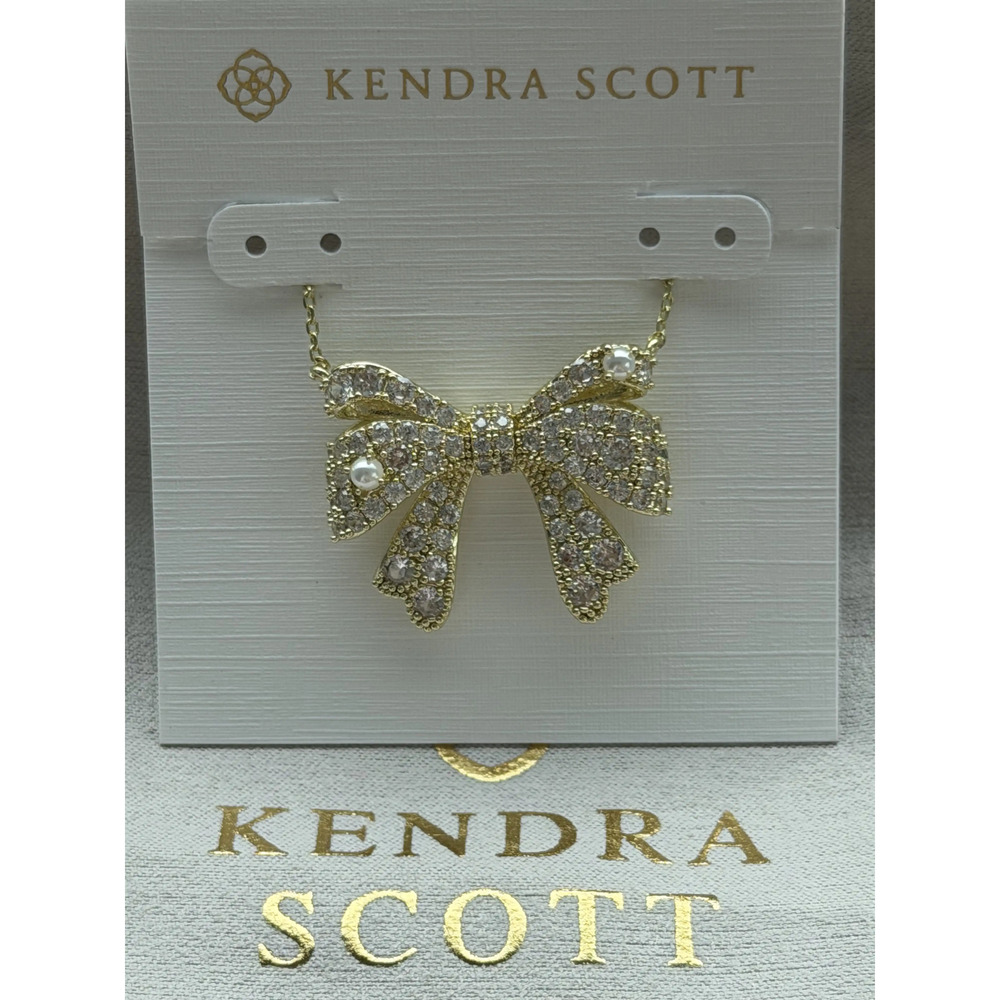Kendra Scott bow necklace - Picture 1 of 3